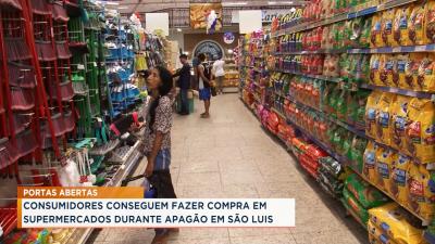 Mercados com geradores continuaram funcionando durante apagão dessa terça (15)