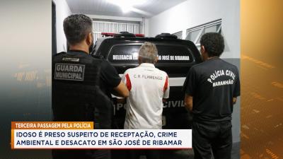 Polícia Civil prende suspeito por receptação e desacato em São José de Ribamar