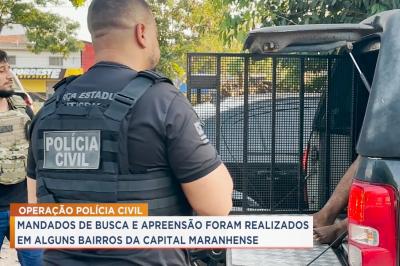 Quatro pessoas são presas em operação de combate ao tráfico de drogas em São Luís