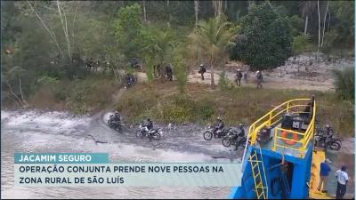 Operação prende nove pessoas na zona rural de São Luís