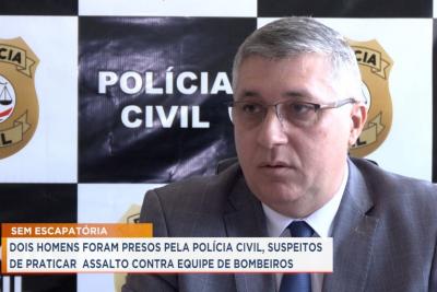 Presos suspeitos de roubar equipe do Corpo de Bombeiros em São Luís