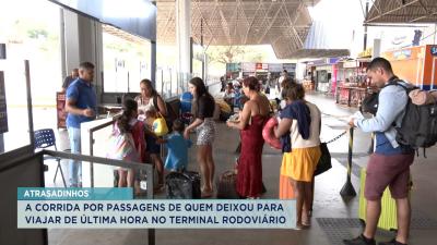 Rodoviária de São Luís tem movimento intenso no feriadão