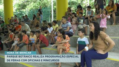 Parque botânico realiza programação especial com minicursos