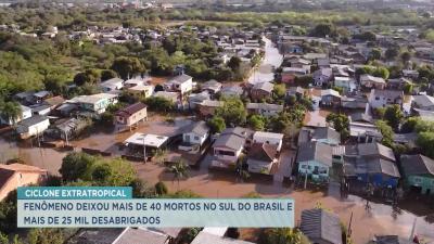 Maranhense relata problemas causados por fenômenos climáticos no sul do Brasil