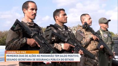 Operação Paz: mais de 100 pessoas já foram presas no Maranhão 