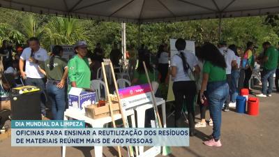 Dia da Limpeza é comemorado com ações  de conscientização ambiental no Pq. do Itapiracó