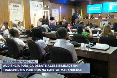 Câmara discute acessibilidade no transporte público de São Luís
