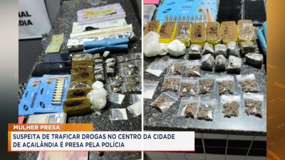 Mulher é suspeita de tráfico de drogas em Açailândia