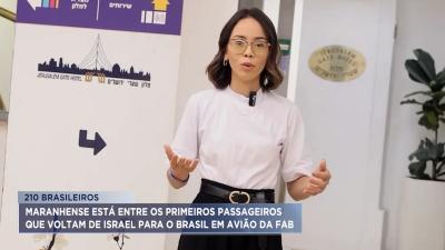 Maranhense está entre passageiros que voltam de Israel para o Brasil em avião da FAB