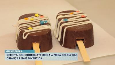 Receitas com chocolate animam lanche do Dia das Crianças