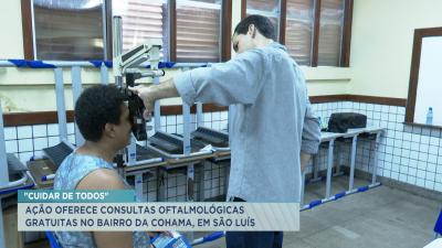 Programa Cuidar de Todos Oftalmo beneficia pessoas na Liberdade e na Cohama