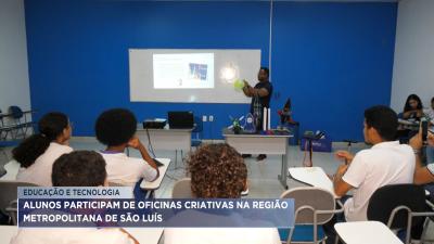 Estudantes participam da 3ª Semana Municipal de Ciência e Tecnologia em Paço do Lumiar