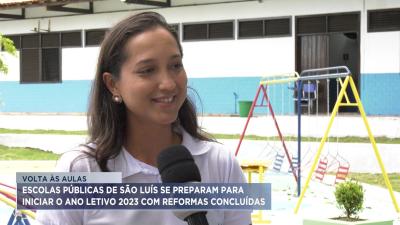 Escolas públicas de São Luís preparam retorno para ano letivo de 2023