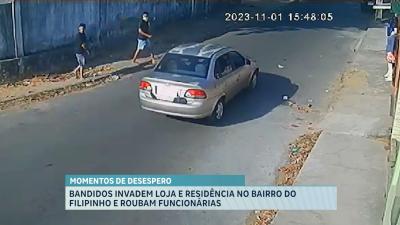 Loja de roupas é alvo de assalto no bairro Filipinho