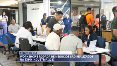 Workshop e rodada de negócios movimentam 2º dia da Expo Indústria 2023