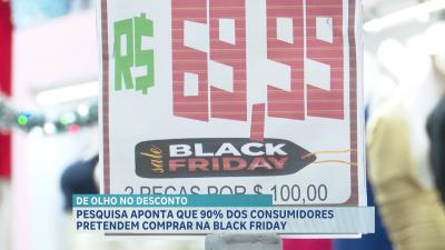 Black Friday: 90% dos consumidores pretendem comprar