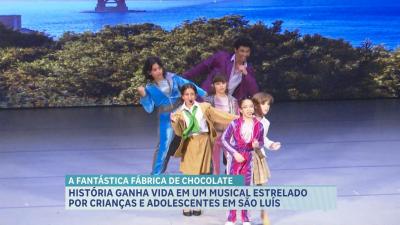 Estudantes levam “Fantástica Fábrica de Chocolate” ao teatro Arthur Azevedo, em São Luís