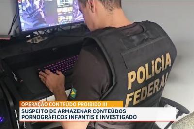 Polícia Federal cumpre mandados de busca e apreensão na casa de investigado 