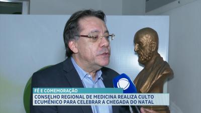 Conselho regional de medicina realizou culto ecumênico para celebrar a chegada do Natal