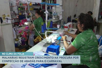 Malharias registram o crescimento na confecção de Abadás para o carnaval
