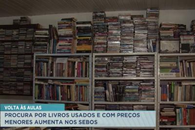 Procura por livros usados com preços menores aumentam nos sebos