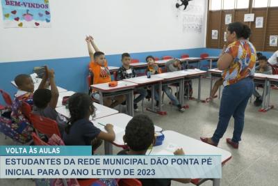 São Luís: estudantes da rede municipal retornam ao ano letivo de 2023