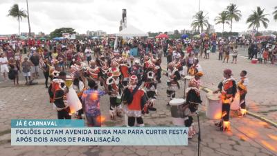 Foliões aproveitam programação de pré-carnaval em São Luís