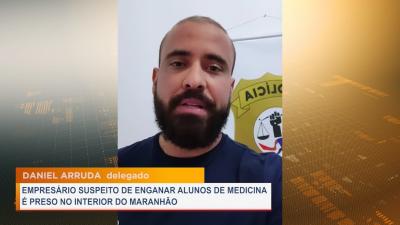 Barra do Corda: preso suspeito de oferecer falsas vagas em cursos de Medicina