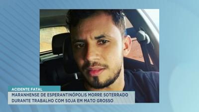 Maranhense morre durante trabalho com grãos no Mato Grosso