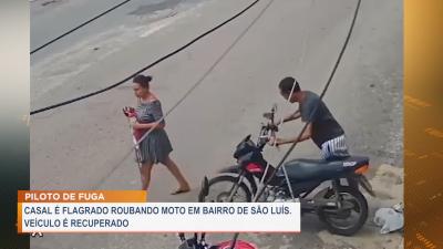 Polícia recupera motocicleta furtada por deficiente físico em São Luís