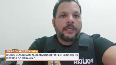 São Mateus: polícia conduz suspeito de praticar golpe contra idosas