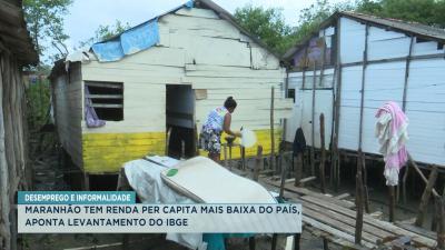 IBGE: Maranhão tem a pior renda per capta do país