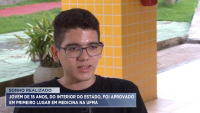 Jovem maranhense vai realizar sonho de cursar Medicina 