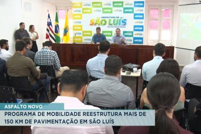 São Luís: programa “Asfalto Novo” reestrutura mais de 150 km de pavimentação
