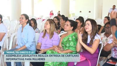 Alema apresenta cartilha sobre direitos femininos no Maiobão