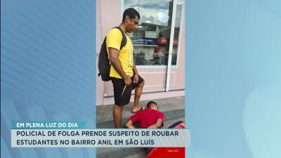 Homem é suspeito de assalto no bairro Anil, em São Luís