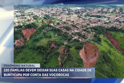 Buriticupu: mais de 200 famílias desocuparão casas por conta de crateras