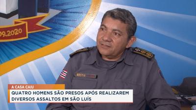 PM conduz 4 pessoas por suspeita de assaltos em São Luís