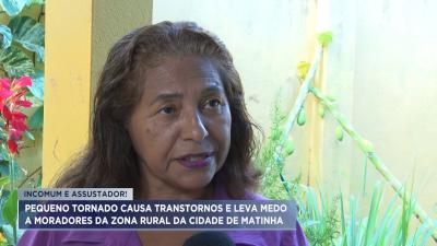 Matinha: pequeno tornado causa transtornos e medo na zona rural