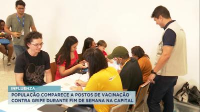 Postos oferecem vacina contra gripe durante fim de semana  em shoppings da capital