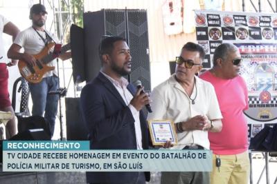 TV Cidade recebe homenagem em evento da Polícia Militar do Maranhão