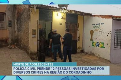 Polícia Civil prende 12 pessoas em operação na região do Coroadinho