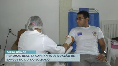Dia do Soldado: campanha de doação de sangue é realizada em São Luís
