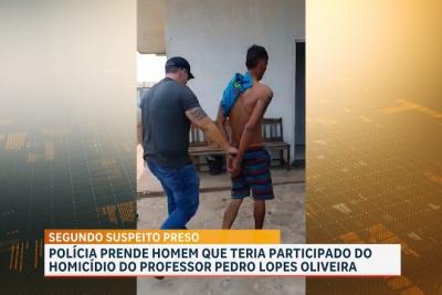 Preso segundo suspeito de participação no assassinato de professor em Pio XII
