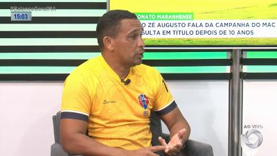 Esporte Cidade entrevista Zé Augusto, Técnico Campeão do Maranhense 2023 