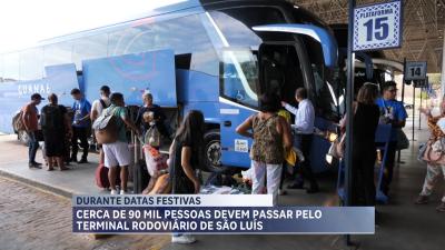 Em dezembro cerca de 200 mil pessoal devem passar pela rodoviária em São Luís