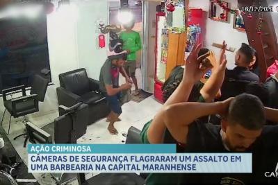 Criminosos assaltam barbearia e dão prejuízo de três mil reais no bairro da Cohab, em São Luís 