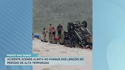 Acidente acende alerta no Parque dos Lençóis no período de alta temporada