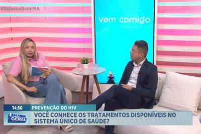 Vem Comigo recebe conselheiro de saúde sobre tratamento do HIV