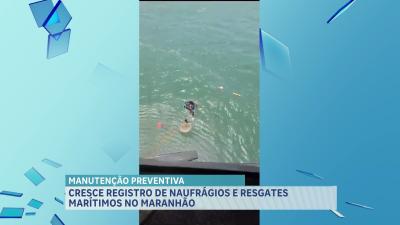 Cresce registro de naufrágios e resgates marítimos no Maranhão
